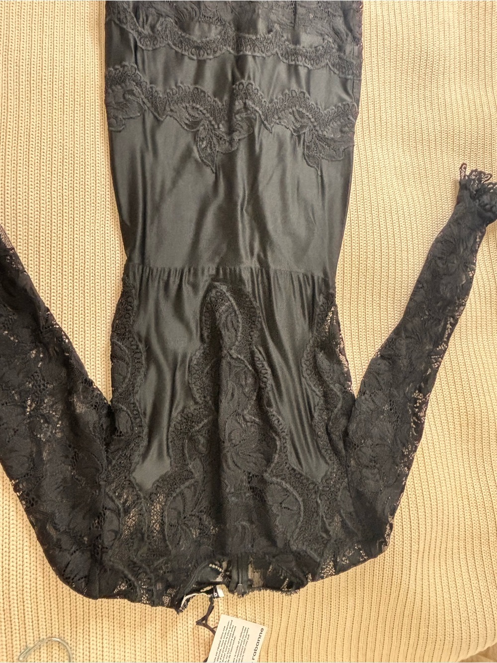 rabanne
Lace Robe Dress - Picture 11 of 15